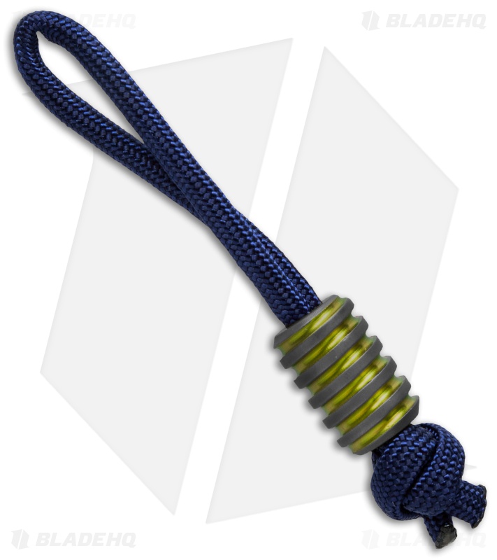 Hanks by Hank HBH Hardware Twisted Slim Titanium Bead Yellow