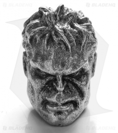 Magallona Gamma Monster Skull Lanyard Bead (Pewter) 