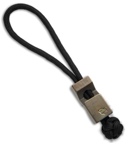 KnifeGuys Brew Bead Titanium Bottle Opener Lanyard - Gold Anodized