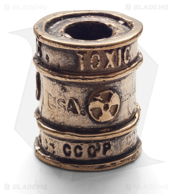 Lion ARMory Toxic Barrel Bead Brass