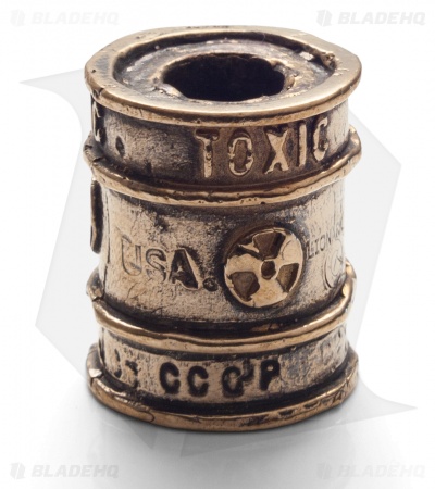 Lion ARMory Toxic Barrel Bead Brass