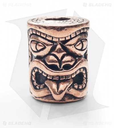 Lion ARMory Sap-Licking Tiki Bead Copper