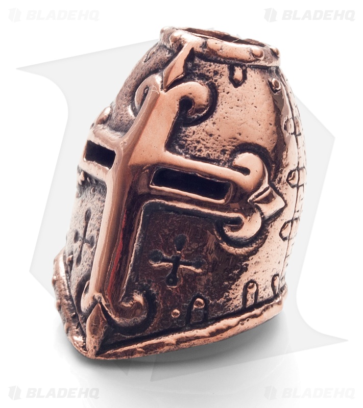 Lion ARMory Crusader Helmet Bead Copper