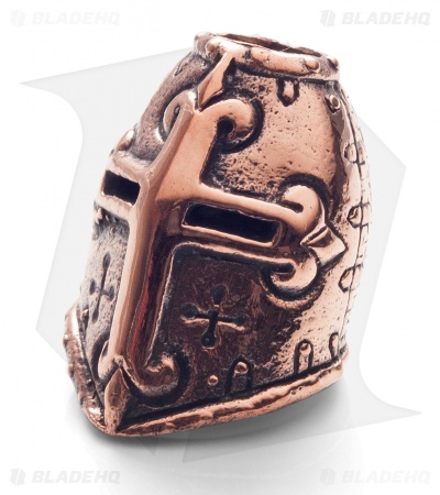 Lion ARMory Crusader Helmet Bead Copper