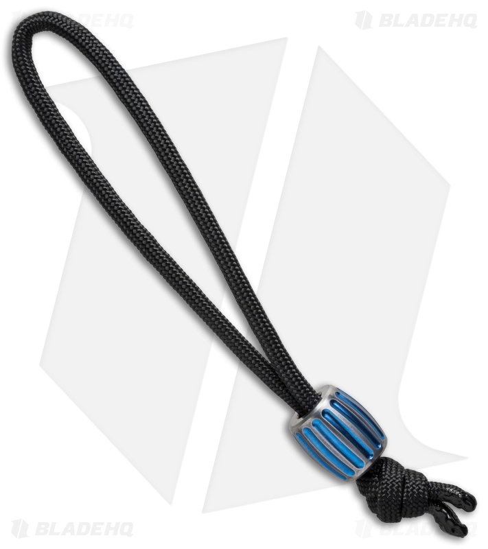Maverick Workshop Barrel Bead Lanyard (Blue Titanium)