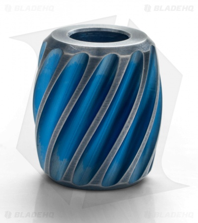 Maverick Workshop Helix Bead Lanyard (Blue Titanium)