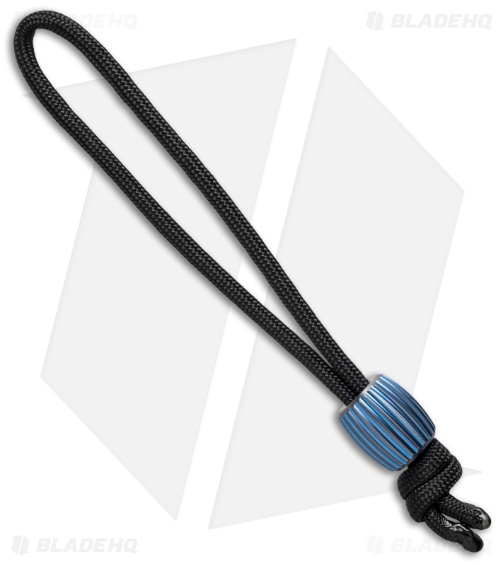 Maverick Workshop Toric Spline Bead Lanyard (Blue Titanium)