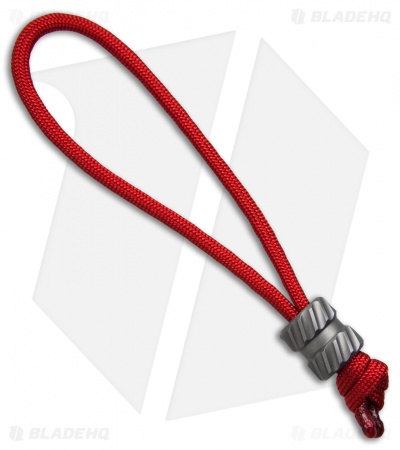 Maverick Workshop Traction Bead Lanyard (Etched Titanium) 