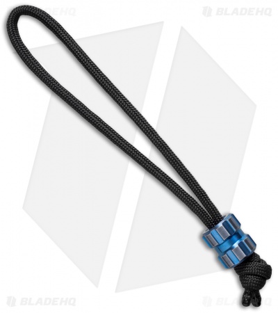 Maverick Workshop Tread Bead Lanyard (Blue Titanium)