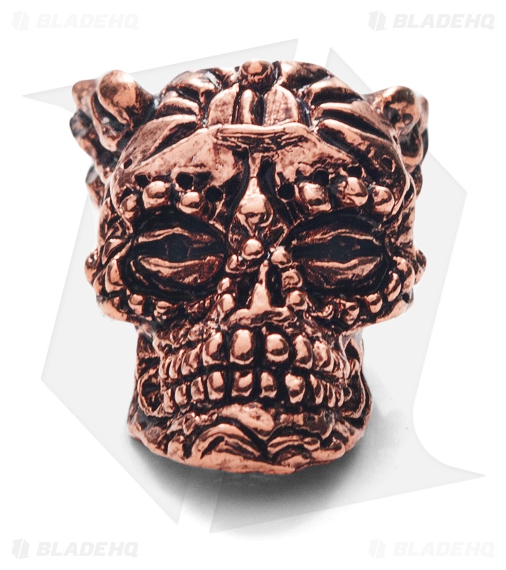 Schmuckatelli Aquilo Sugar Skull (Antique Copper)