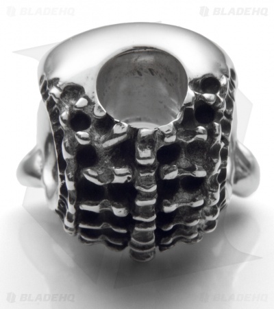 Phantom Steelworks Chris Black Designs Seeker Skull Bead v2.0 Sterling Silver