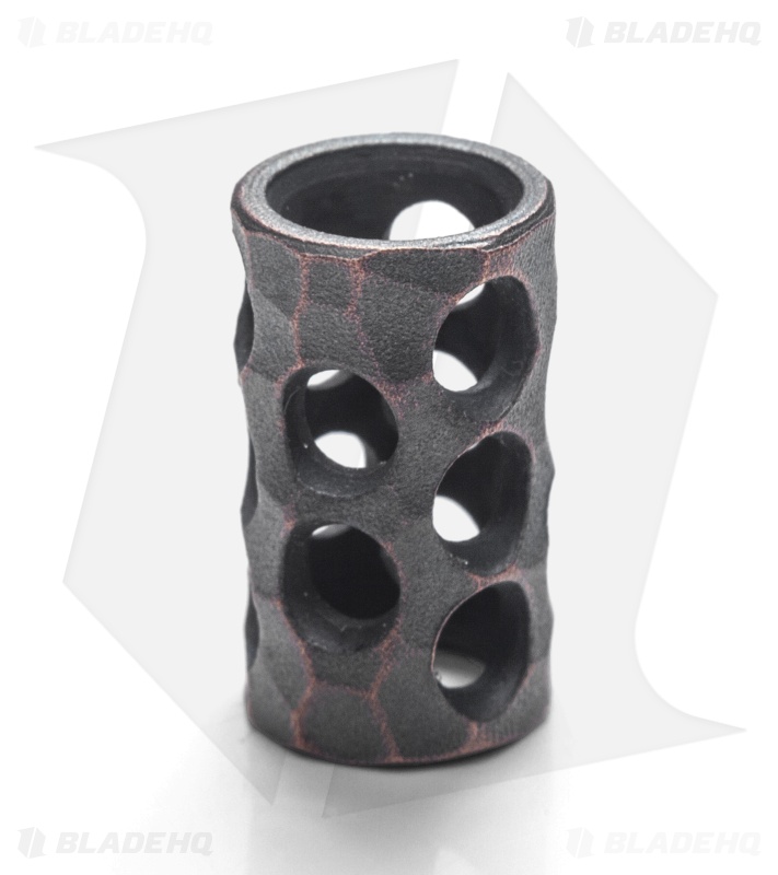 Spalinger Gear Small Lanyard Bead Carved Copper