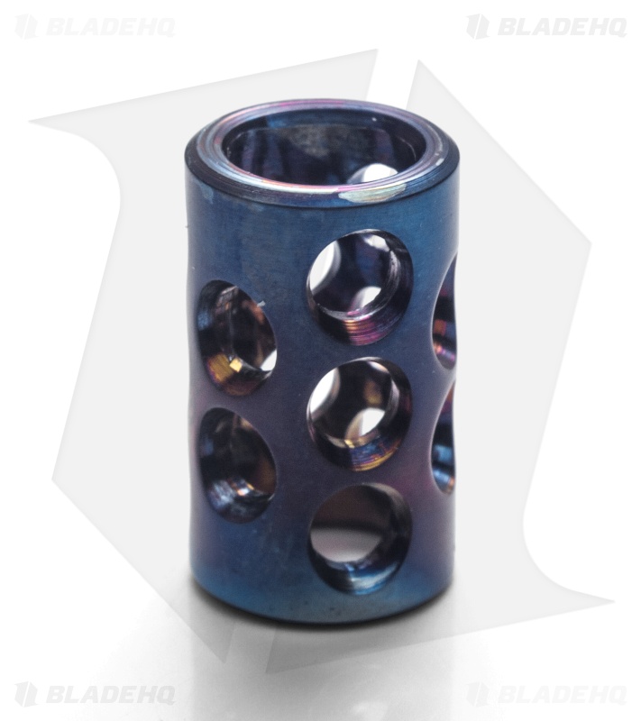 Spalinger Gear Small Lanyard Bead Torched Titanium