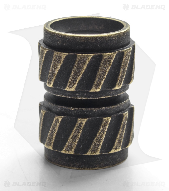 Ti2 Design HiTex Twist Brass Bead - Acid Wash