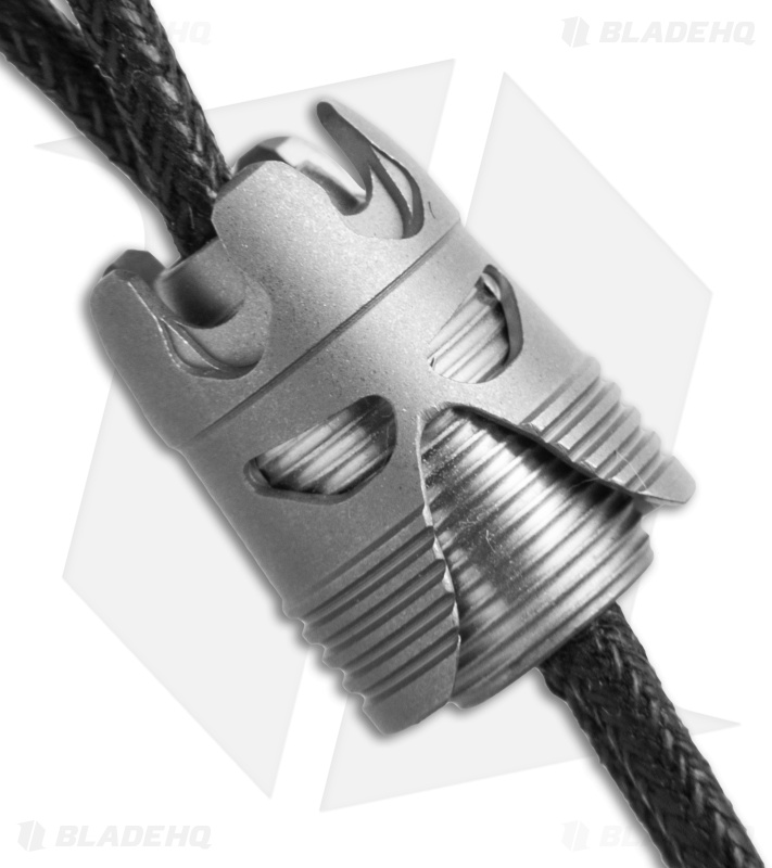 Titaner Ti Knight Helmet Bead Lanyard 