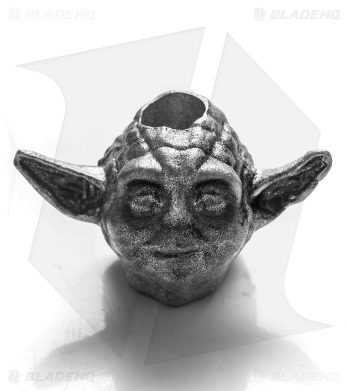 Magallona Wise Master Skull Lanyard Bead (Pewter) 