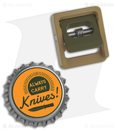 Austere Manufacturing 3/4" Coyote/Dark Green Aluminum Buckle 