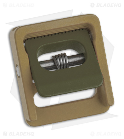 Austere Manufacturing 3/4" Coyote/Dark Green Aluminum Buckle 