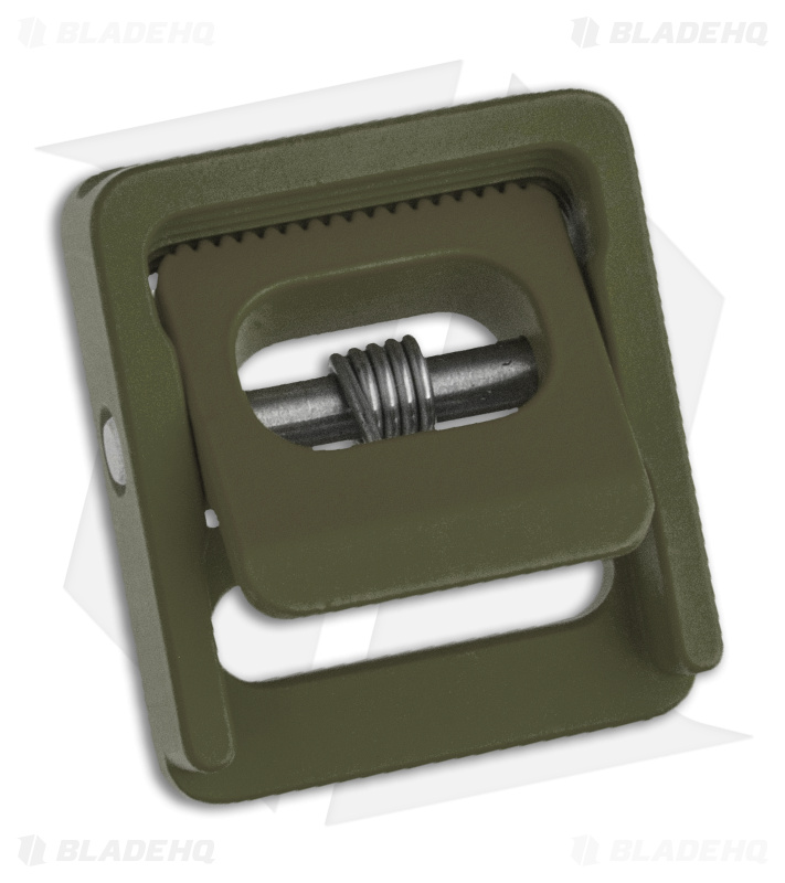 Austere Manufacturing 3/4" Dark Green Aluminum Buckle 