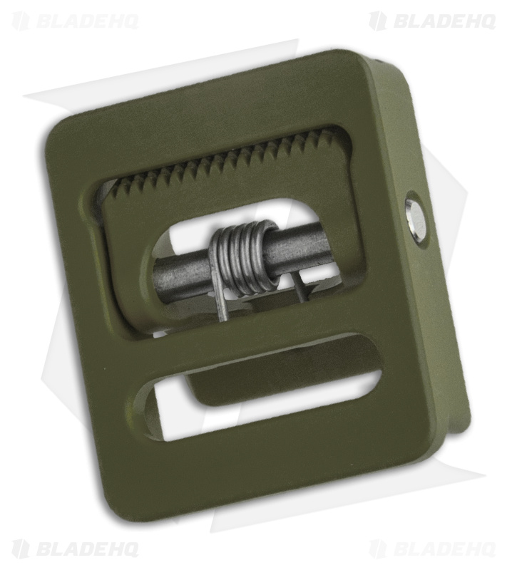 Austere Manufacturing 3/4" Dark Green Aluminum Buckle 