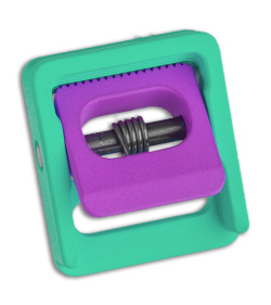 Austere Manufacturing 3/4" Light Green/Purple Aluminum Buckle 