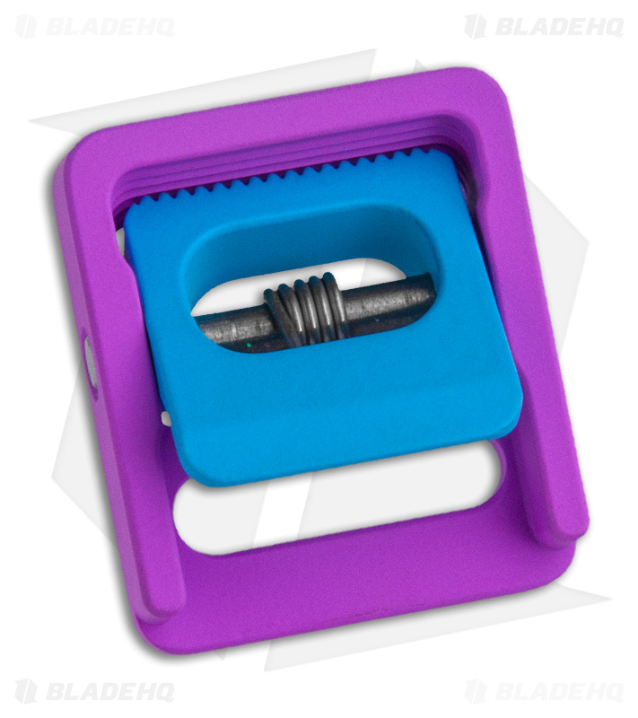 Austere Manufacturing 3/4" Purple/Powder Blue Aluminum Buckle 