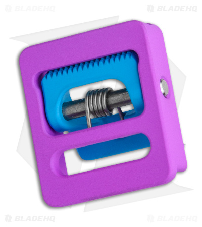 Austere Manufacturing 3/4" Purple/Powder Blue Aluminum Buckle 