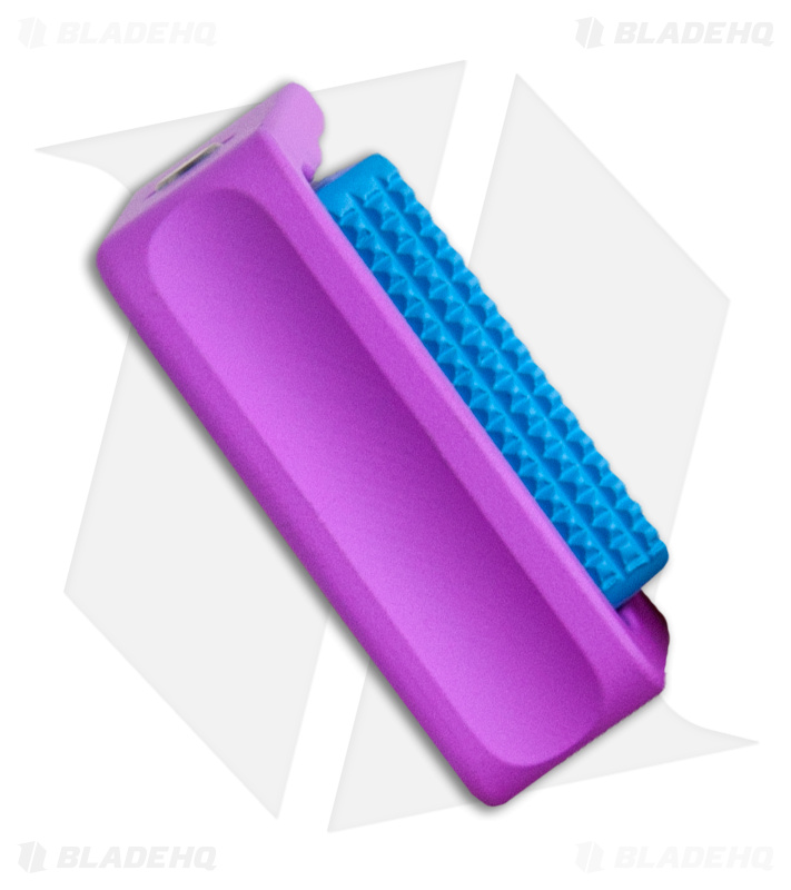 Austere Manufacturing 3/4" Purple/Powder Blue Aluminum Buckle 
