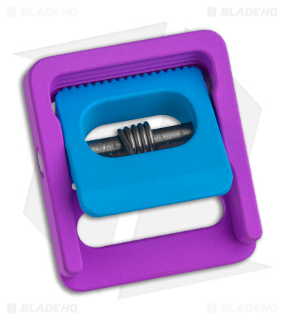 Austere Manufacturing 3/4" Purple/Powder Blue Aluminum Buckle 