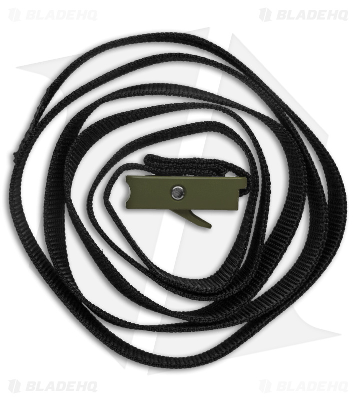 Austere Manufacturing 3/4" Cam Utility Strap Dark Green Al (3ft Nylon) 