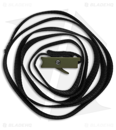 Austere Manufacturing 3/4" Cam Utility Strap Dark Green Al (3ft Nylon) 