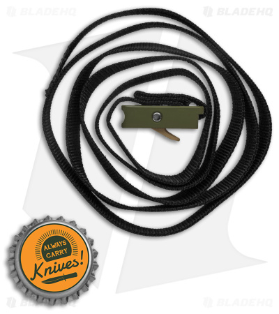 Austere Manufacturing 3/4" Cam Utility Strap Dark Green/Coyote Al (3ft Nylon) 