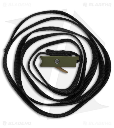 Austere Manufacturing 3/4" Cam Utility Strap Dark Green/Coyote Al (3ft Nylon) 