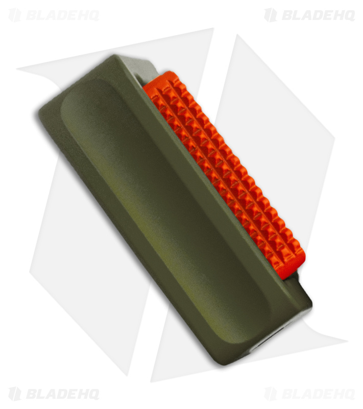 Austere Manufacturing 3/4" Cam Utility Strap Dark Green/Orange Al (3ft Nylon) 