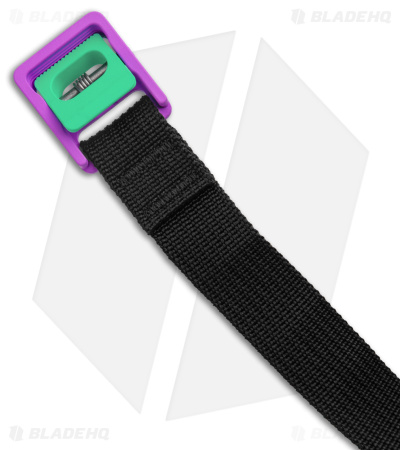Austere Manufacturing 3/4" Cam Utility Strap Purple/Green Al (3ft Nylon) 