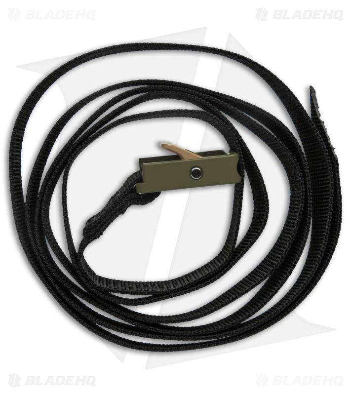 Austere Manufacturing 3/4" Cam Utility Strap Dark Green/Coyote Al (4ft Nylon)
