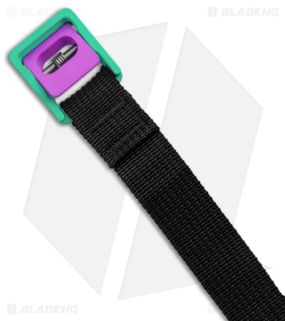 Austere Manufacturing 3/4" Cam Utility Strap Light Green/Purple Al (4ft Nylon) 