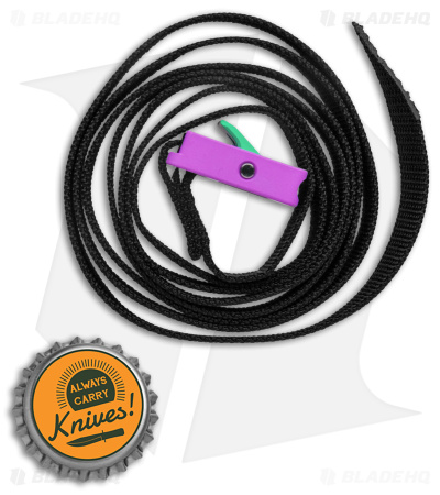 Austere Manufacturing 3/4" Cam Utility Strap Purple/Green Al (4ft Nylon) 