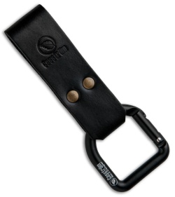 Casstrom No. 3 Dangler Sheath Extension Carabiner D-Ring (All Black)