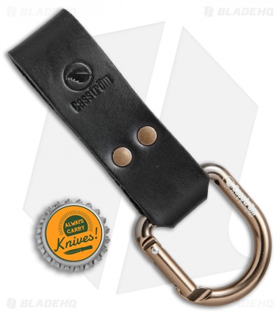 Casstrom No. 3 Dangler Sheath Extension Carabiner D-Ring (Black)