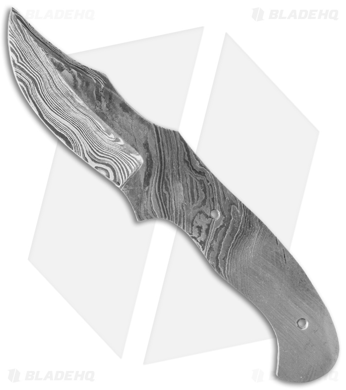Tallen Delta Knife Damascus Blade Blank BL-DM2716