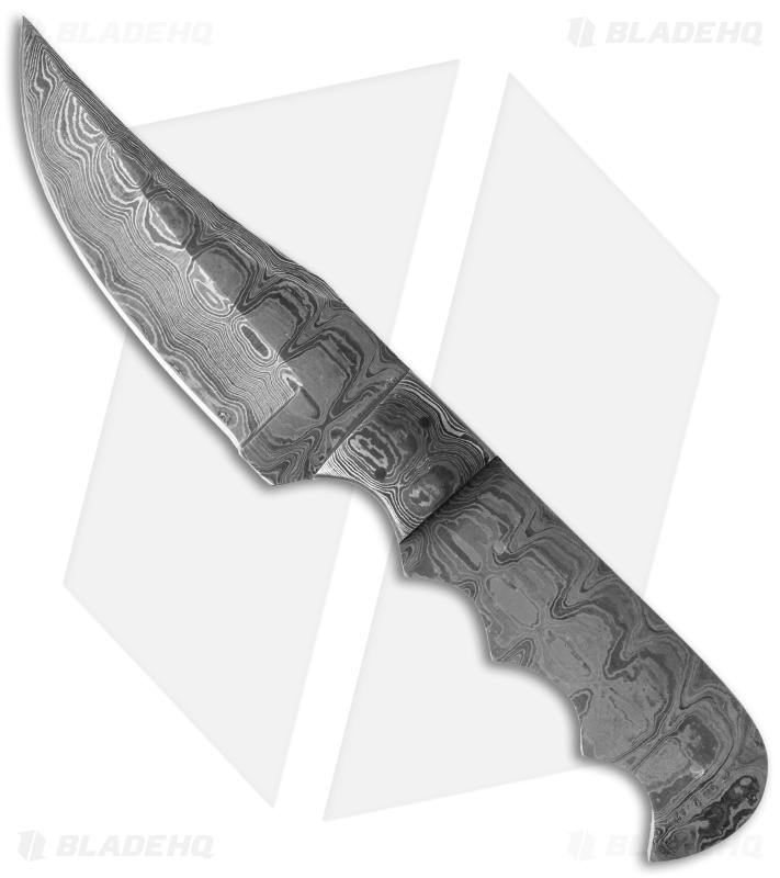 Tallen 8" Integral Persian Knife Damascus Blade Blank BL-DM2726