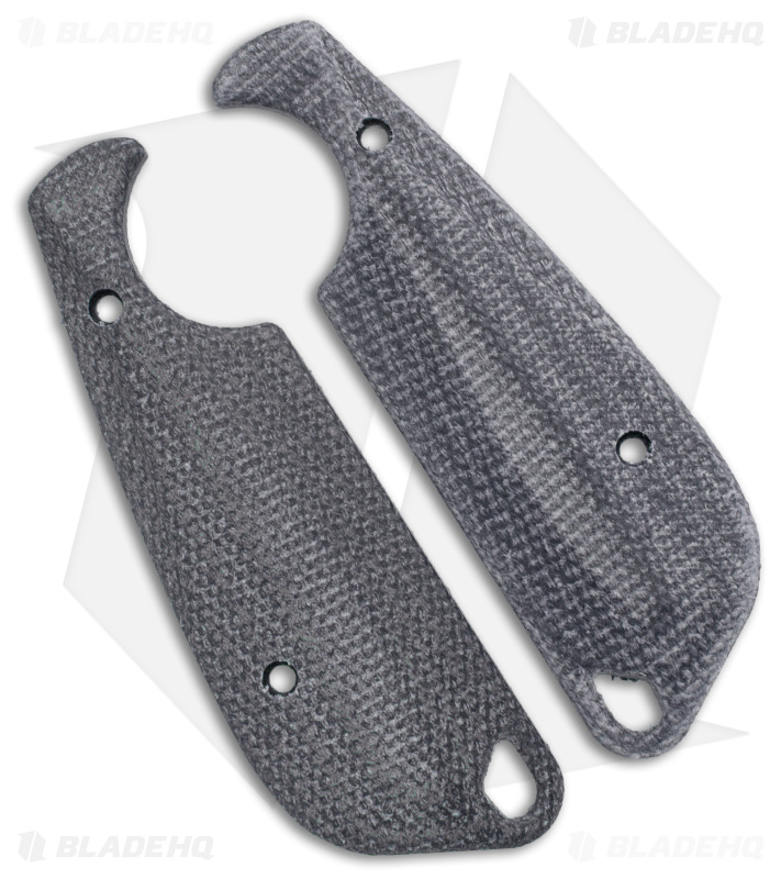 Flytanium Custom CRKT Minimalist Flex Scales - Black Micarta