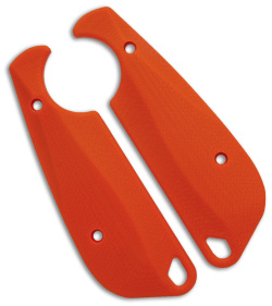 Flytanium Custom CRKT Minimalist Flex Scales - Orange G-10