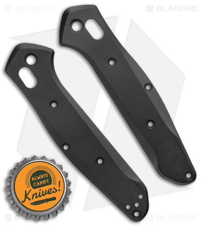 Flytanium Radar Handle Scales for Benchmade 940 Osborne Knives - DLC Titanium