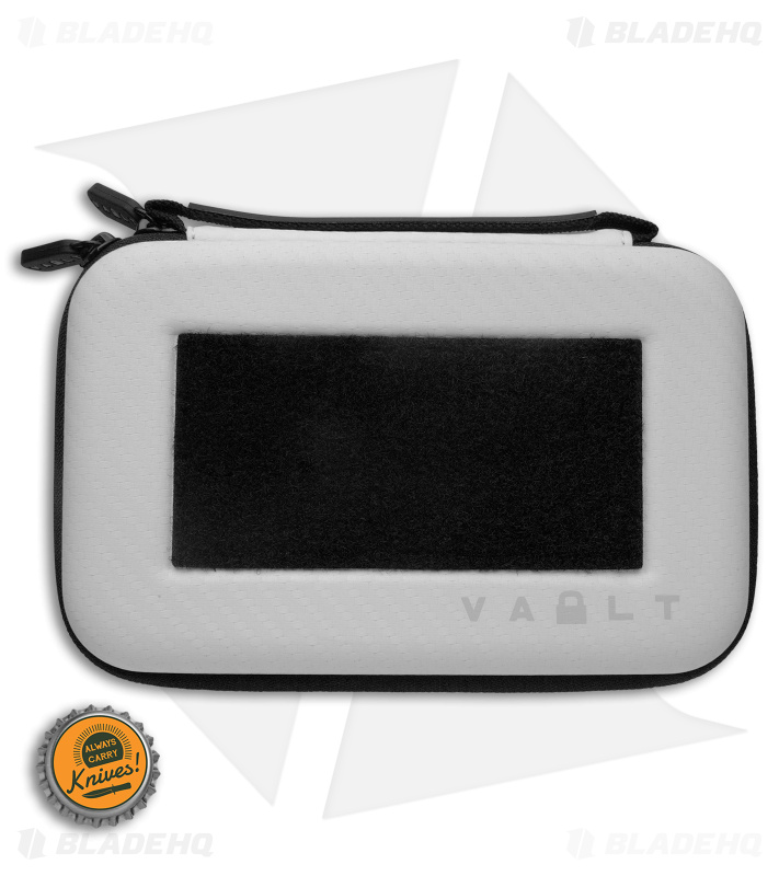 Vault Case Co. Nano Knife Case - White Carbon 