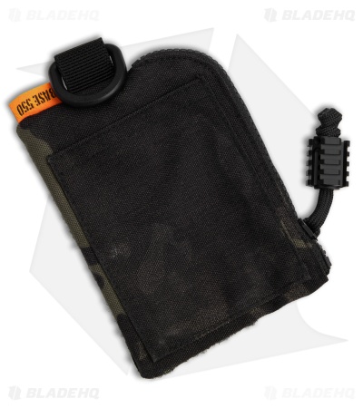 Base 550 Paracord Studio EDC Pouch Multicam Black w/ Pocket