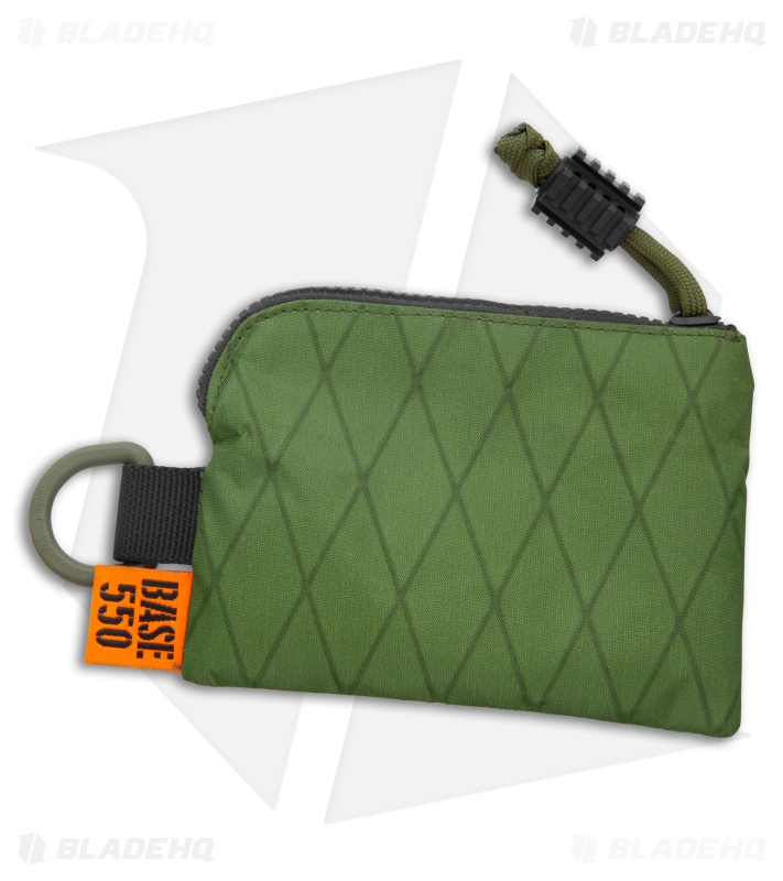 Base 550 Paracord Studio EDC Pouch OD Green - X-Pac VX07