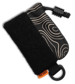 Base 550 Paracord Studio EDC Pouch Topo Black w/ Pocket