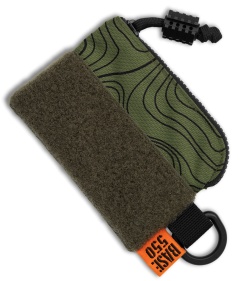 Base 550 Paracord Studio EDC Pouch Topo OD w/ Pocket